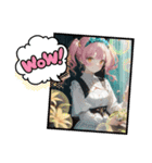 毎日美少女・ファンタジー8◆異世界AI女子（個別スタンプ：7）