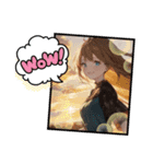 毎日美少女・ファンタジー8◆異世界AI女子（個別スタンプ：11）