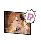 毎日美少女・ファンタジー8◆異世界AI女子（個別スタンプ：18）