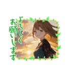 毎日美少女・ファンタジー8◆異世界AI女子（個別スタンプ：29）