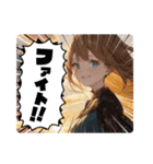 毎日美少女・ファンタジー8◆異世界AI女子（個別スタンプ：30）