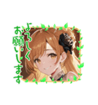 毎日美少女・ファンタジー8◆異世界AI女子（個別スタンプ：37）