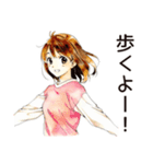 ふつうの女の子の散歩日記（個別スタンプ：11）