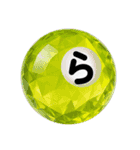Japanese HIRAGANA vol.2（ら〜濁音など）（個別スタンプ：1）
