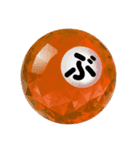 Japanese HIRAGANA vol.2（ら〜濁音など）（個別スタンプ：28）