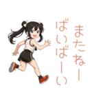 アニメ少女×バスケットボール！かわゆす（個別スタンプ：8）