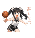 アニメ少女×バスケットボール！かわゆす（個別スタンプ：27）