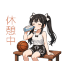 アニメ少女×バスケットボール！かわゆす（個別スタンプ：31）