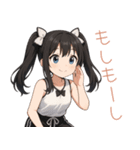 アニメ少女×バスケットボール！かわゆす（個別スタンプ：39）