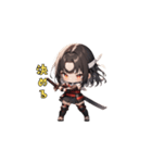 最強戦国JK！女子高生武将の華麗な冒険（個別スタンプ：5）