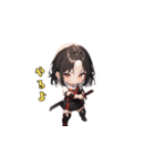 最強戦国JK！女子高生武将の華麗な冒険（個別スタンプ：6）