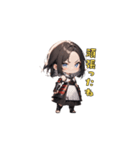 最強戦国JK！女子高生武将の華麗な冒険（個別スタンプ：10）