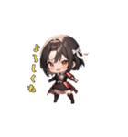 最強戦国JK！女子高生武将の華麗な冒険（個別スタンプ：11）