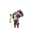 最強戦国JK！女子高生武将の華麗な冒険（個別スタンプ：23）