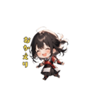 最強戦国JK！女子高生武将の華麗な冒険（個別スタンプ：27）