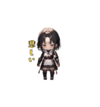 最強戦国JK！女子高生武将の華麗な冒険（個別スタンプ：34）
