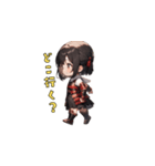 最強戦国JK！女子高生武将の華麗な冒険（個別スタンプ：38）