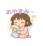 小さな女のコの気持ちスタンプ（個別スタンプ：4）