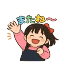 小さな女のコの気持ちスタンプ（個別スタンプ：24）