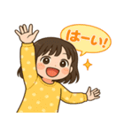 小さな女のコの気持ちスタンプ（個別スタンプ：40）