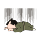 おさむらいさん ーきんせいのひとー（個別スタンプ：3）