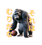 ゴリラ×バスケットボール 第16弾（個別スタンプ：30）