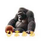 ゴリラ×バスケットボール 第16弾（個別スタンプ：36）