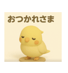 おかめいんこのまいにちスタンプ（個別スタンプ：10）
