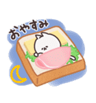 毎日しろたま【グルメ編】修正版（個別スタンプ：4）