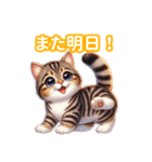 とにかくかわいい ピクシー・ボブ（個別スタンプ：5）