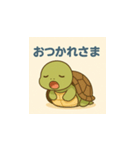 ミドリガメくん（個別スタンプ：6）