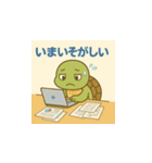 ミドリガメくん（個別スタンプ：12）