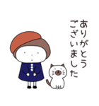 ハナちゃんとぶー 敬語（個別スタンプ：7）