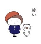 ハナちゃんとぶー 敬語（個別スタンプ：17）