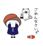 ハナちゃんとぶー 敬語（個別スタンプ：29）