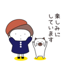 ハナちゃんとぶー 敬語（個別スタンプ：32）