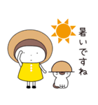 ハナちゃんとぶー 敬語（個別スタンプ：34）