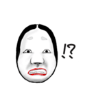 面's〜感謝の言葉多めの能面達（個別スタンプ：39）