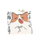 ふにゃコーギーの敬語スタンプ（個別スタンプ：3）