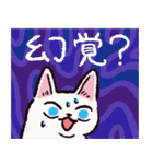 白猫です.（個別スタンプ：38）