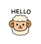 羊英語バージョン（個別スタンプ：1）