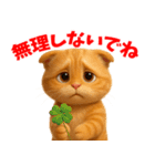 スコティッシュフォールド（茶系） vol.1（個別スタンプ：17）