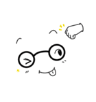 丸めがね丸たろう 6（個別スタンプ：3）