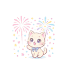 1年中使える！ 季節の行事と挨拶★ゆめかわ（個別スタンプ：32）
