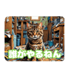 関西弁で短く思いを伝えるねこ（個別スタンプ：11）