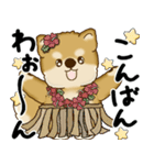 新・柴犬さん 2025 「夏です」（個別スタンプ：10）