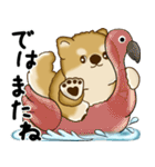 新・柴犬さん 2025 「夏です」（個別スタンプ：39）
