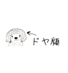 省スペースもふもふのお友達。凄い使える！（個別スタンプ：3）