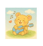 Hamumelo - 音楽好きハムスターの日常（個別スタンプ：4）