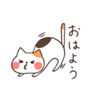 猫のトラくんとミケちゃん3【毎日使える】（個別スタンプ：13）